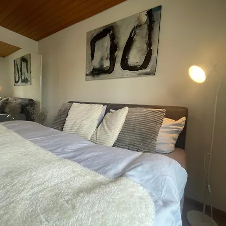 Crown Living Design Apartment - 2 Schlafzimmer - Kueche - Gratis Parkplatz - Abstellraum Fuer Fahrraeder/Ski Mader Exterior foto